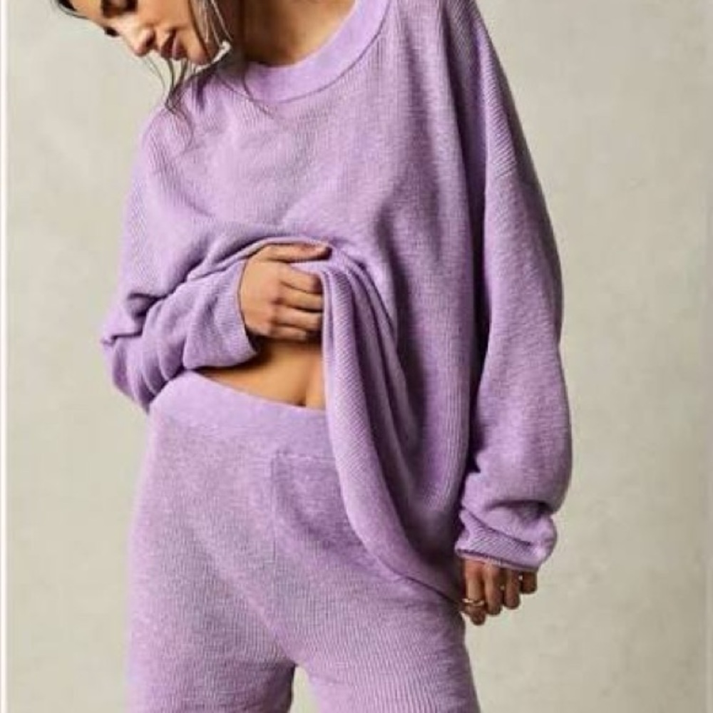 Free People Malibu Surf Set // Size Medium // Color Lilac Fizz // Gently Used